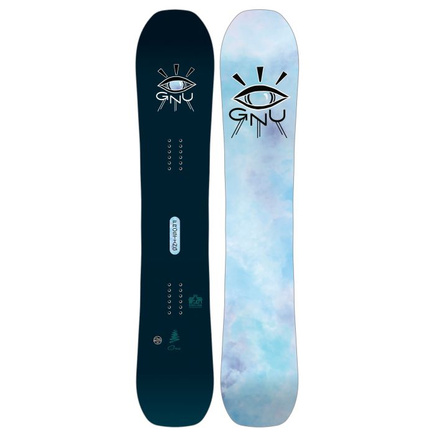 Damen-Snowboard GNU - Gloss C2E