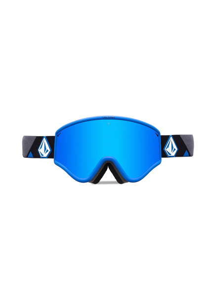 Volcom Yae Goggles - Blau Dunkelgrau/Blau Chrom + Gelb
