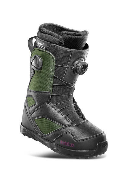 Damen Snowboardschuhe ThirtyTwo - STW Double Boa (schwarz/grün)