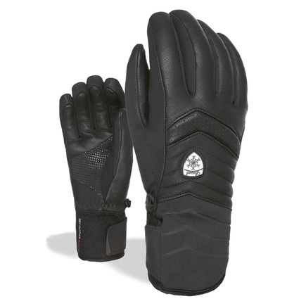 Damen Snowboard-Handschuhe Level - Hero (schwarz)