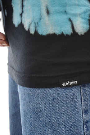 Etnies T-Shirt - Team Embroidery Wash (blau/schwarz)