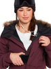 Damen Snowboard Jacke Volcom - WMN Shadow Ins (merlot)