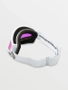 Volcom Attunga Goggles - Mattes Weiß/Rosa Chrom + Gelb