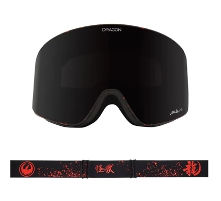 Dragon PXV Goggles - Kaiju Lumalens Midnight & Lumalens Light Rose Objektiv