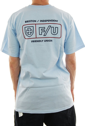 BRIXTON T-Shirt - Turnpike karolinenblau