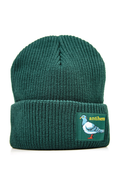 Anti Hero Mütze - Lil Pigeon Label (braun/gelb)