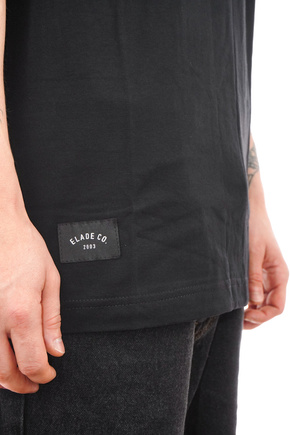 Elade T-shirt - Colour Block oliv/schwarz/rot