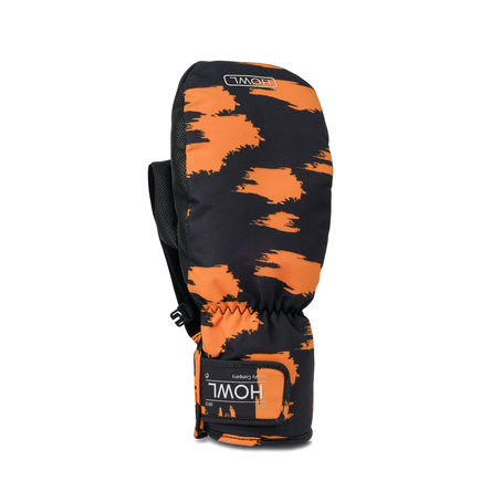 Snowboard Handschuhe HOWL - Flyweight Mitt schwarz/gebeizt orange
