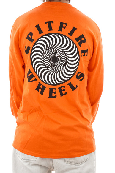 Spitfire Sweatshirt - OG Classic Fill (orange/schwarz/weiß)