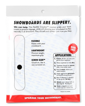 Crab Grab Anti-Rutsch-Pad - Grip Disk (Rauch)