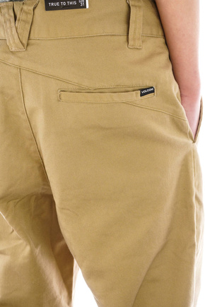 Volcom Hose - Loose Trucks Chino (dunkel khaki)