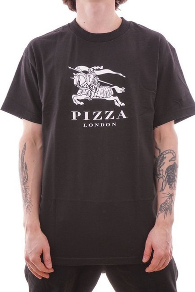 Pizza Skateboards T-shirt - Beere (schwarz)