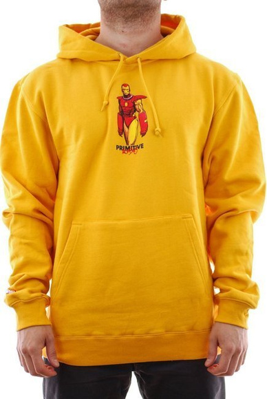Primitive x Marvel Sweatshirt - Iron Man schwarz