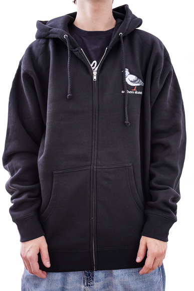 Antihero Sweatshirt - Eagle Round Zip army/orange-gelb-weiß