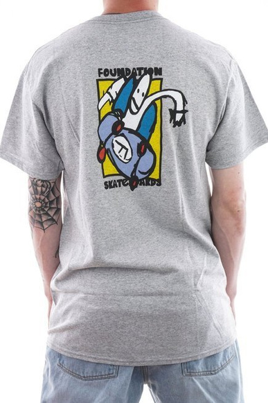 Foundation-T-Shirt - F Skater (graphit)
