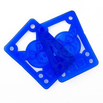 PIG Pads - 1/8" Soft Riser (blau)