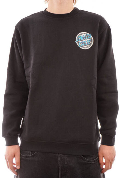 Santa Cruz Sweatshirt mit Rundhalsausschnitt - Dressen Rose One (schwarz)