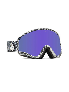 Volcom Yae Schwimmbrille - OP Art/Lila Chrom + Gelb