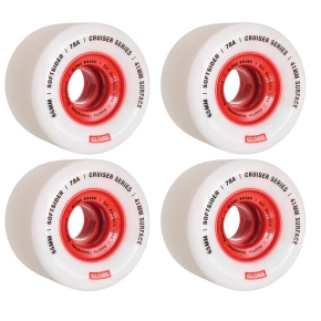 Globe - Softsider Cruiser Rad (weiß/rot)