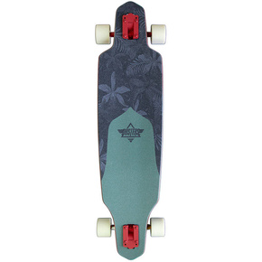 Longboard Dusters California - Channel Floret Komplettes Drop Through Longboard
