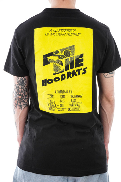 T-shirt Zweiunddreißig - Hood Rats Poster (schwarz)