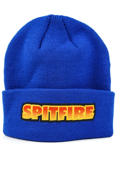 Spitfire-Mütze - Beatdown Script (königsblau)