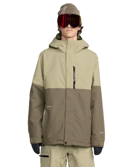 Volcom Snowboard Jacke - L Ins Gore-Tex (agave)