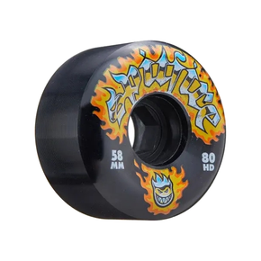 Spitfire Räder - 80HD Chrom Venom Konisch Voll (schwarz)