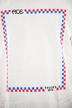 Ace T-shirt - Turndown weiß