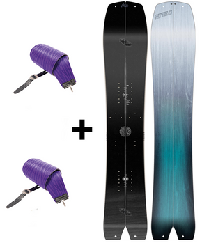 Splitboard Nitro - Squash + Dichtungen Vertikal von KOHLA 