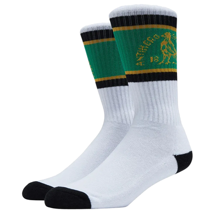 Anti Hero Socken - Scratch (creme/gelb)