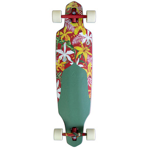 Longboard Dusters California - Channel Floret Komplettes Drop Through Longboard