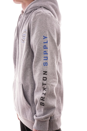 Brixton x Independent Sweatshirt - Crest HD (heidegrau)