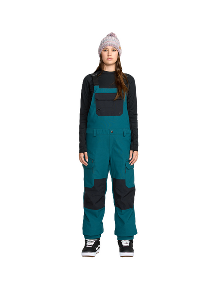 Volcom Damen Snowboardhose - Creston 3d Stretch Latzhose (Balsam)