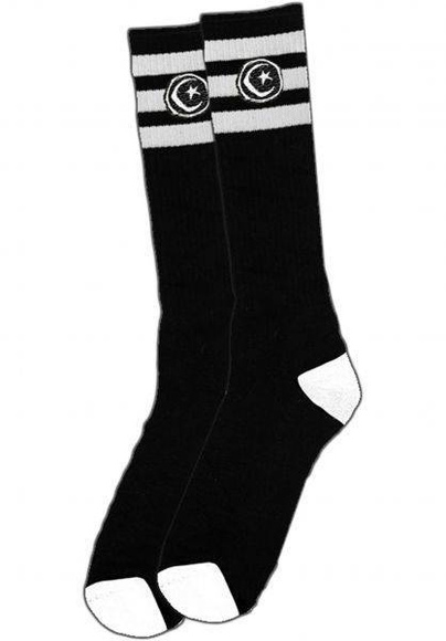 Foundation Socken - Tall 3 Stripe (schwarz)