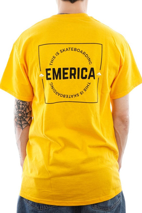 Emerica T-shirt - Statement (gold)
