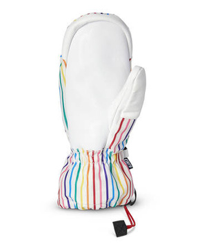 Crab Grab Snowboard Handschuhe - Cinch Youth Mitt (Regenbogenstreifen)