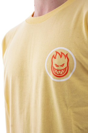 Spitfire T-Shirt - Classic Swirl Fade banana