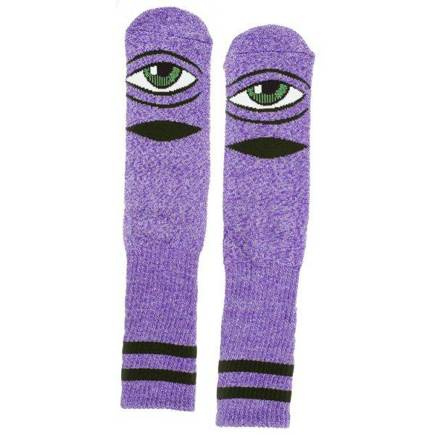 Toy Machine Socken - Sect Eye Heather (lila)