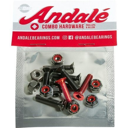 Andale-Montagegeräte - Hardwere Phillips & Allen Rot/Schwarz-Kombination