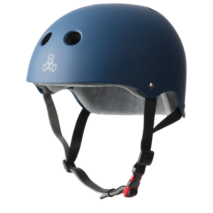 Dreifach-Acht-Helm - Der zertifizierte Sweatsaver (navy rubber)