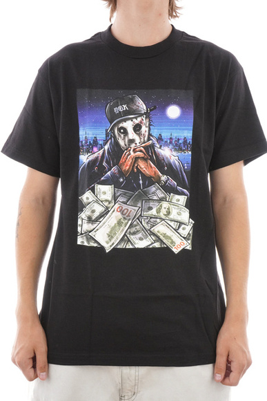 DGK T-shirt - Kapuzenkönig (schwarz)