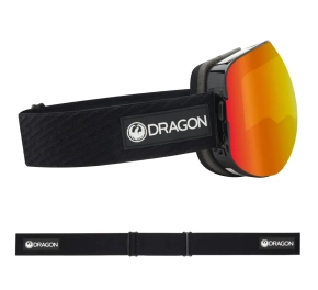 Dragon X2 goggle - Icon Red (LL rote Ionen + LL hellrosa freie Scheibe)
