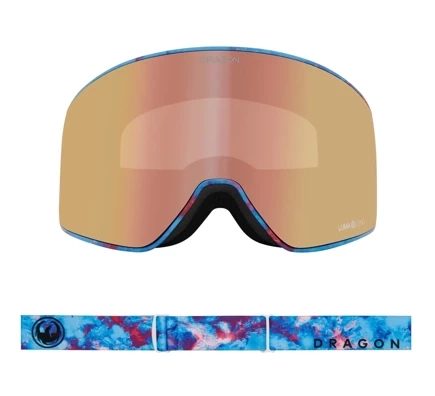 Dragon PXV2 Goggles - Predator Lumalens Rose Gold ionisiert & Lumalens Midnight Objektiv