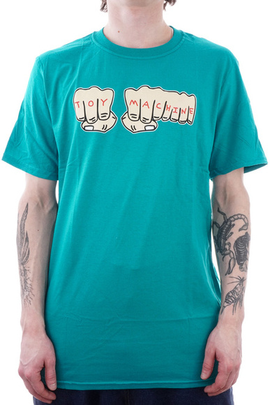 Toy Machine T-Shirt - Fists T-Shirt (jade)