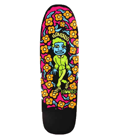 Deck Krooked - Gonzalez Sweatpants Schwarzlicht 