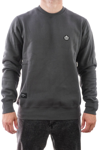 Elade Sweatshirt - Rundhalsausschnitt icon mini logo (dunkelgrau)