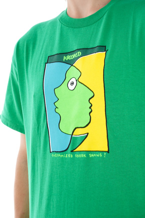 T-shirt Krooked - Freek Show Ir (grün)