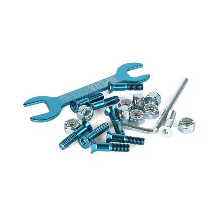 Opernhalterungen - Allen Hardware (blau/silber)