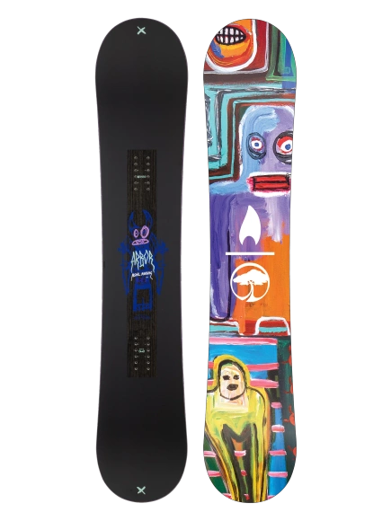 Snowboard Arbor - Rückfall von Erik Leon